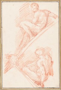 Figuren von der Decke der Sixtinischen Kapelle von Jean Robert Ango