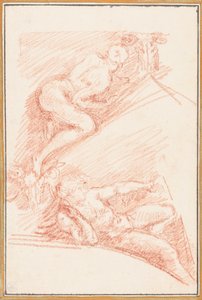 Figuren von der Decke der Sixtinischen Kapelle