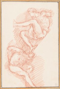 Figuren von der Decke der Sixtinischen Kapelle von Jean Robert Ango