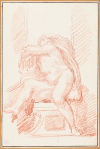 Ignudo von der Sixtinischen Kapelle