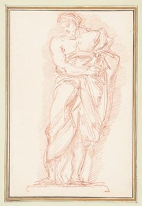 Stehende männliche Figur im Himation von Jean Robert Ango