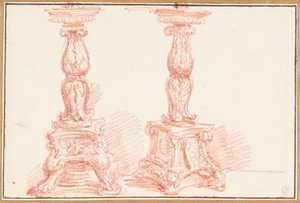 Studie von Kandelabern von Jean Robert Ango