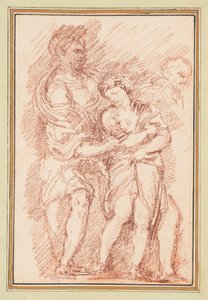 Drei Figuren von Jean Robert Ango
