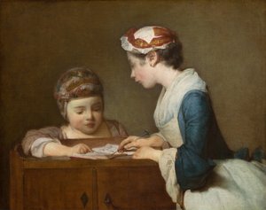 Die kleine Schulmeisterin, nach 1740