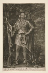 Sa Ga Yeath Qua Pieth Tow, König der Maquas von Jean Simon