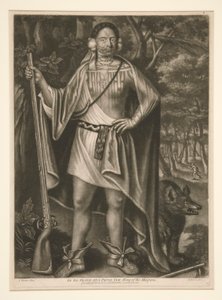 Sa Ga Yeath Qua Pieth Tow, König der Maquas von Jean Simon