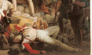 Kämpfe am Hôtel de Ville, 28. Juli 1830 (Detail)
