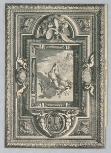 Decke, aus "Desseins de Plaphons" von Jean le Pautre