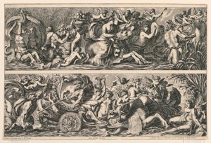 Zwei Friese, aus "Frises Feuillages et Autres Ornemens"