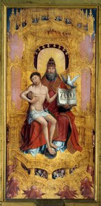Anchin-Polyptychon: Die Dreifaltigkeit (Zentralteil)