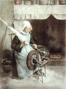 Die alte blinde Frau, aus 