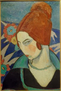 Selbstbildnis, 1916 von Jeanne Hébuterne