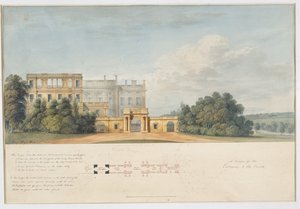 Entwurf für den Eingang zum Hof, Chatsworth