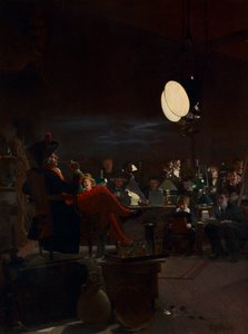 Eine Nachtklasse von Jehan Georges Vibert