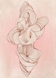 Elegante flüssige Formen