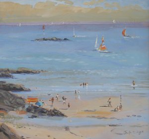 Salcombe Millbay Morgen von Jennifer Wright