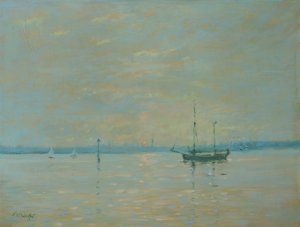Southampton Wasser Sonnenuntergang