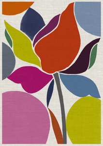 Gedruckte Tulpe von Jenny Frean