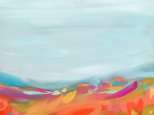 Aqua Himmel von Jenny Westenhofer