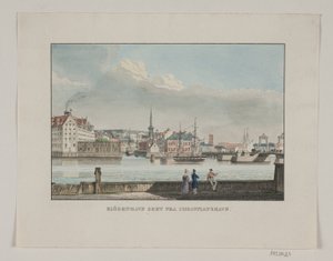 Kopenhagen von Christianshavn aus gesehen