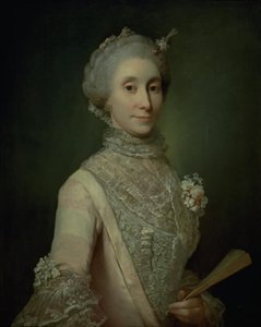 Porträt der Gräfin Caroline Schimmelmann(?) von Jens Juel