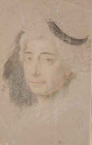 Studie zum Porträt von Frau Margrethe Elisabeth Stampe