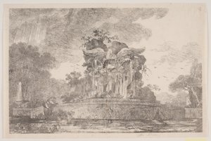 Brunnen mit Muschelschalen von Jens Petersen Lund