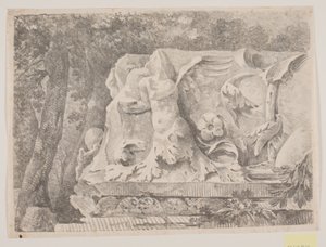 Skulpturfragment von Jens Petersen Lund