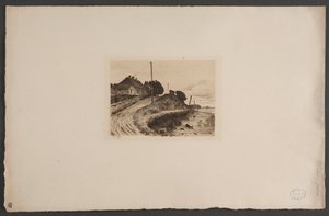 Gebackener Weg an einem See von Jensen