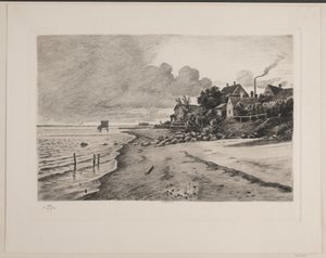 Strandpartie in Hellebæk