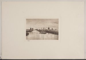 Bei Kinderdijk in Holland