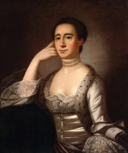 Porträt von Mrs. John Champneys, ca. 1763