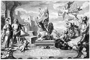 Glorifikation des Prinzen Eugen