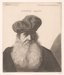 Porträt von Platon von Jerôme David (attributed to)