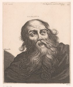 Porträt von Sokrates (Serie: Büsten von Philosophen und Königen)