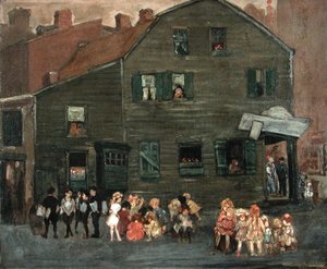 Das alte Haus, ca. 1910 von Jerome Myers
