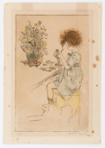 Ohne Titel (Mädchen) von Jerome Myers
