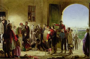 Die Mission der Barmherzigkeit: Florence Nightingale empfängt die Verwundeten in Scutari von Jerry Barrett