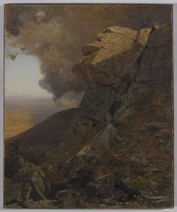 Eine Klippe in den Kaatskills, ca. 1863