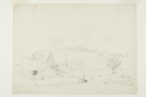 Nebel auf den Bergen von Jervis McEntee