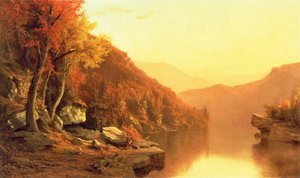 Shawanagunk-Berge, Herbst, 1863