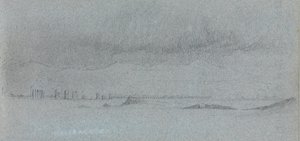 Skizzenbuch italienischer Landschaftsmotive, 1869 von Jervis McEntee