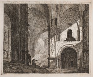 Interieur derselben Ruine 1806