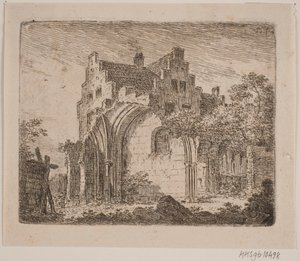 Ruine eines Klostergebäudes