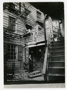Eine belebte Ecke in Greenwich Village, Will o
