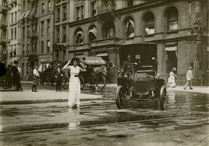 Beals bei der Arbeit, um 1905-40 von Jessie Tarbox Beals