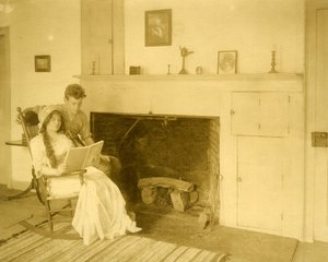 Malcolm Stewart Boylan und seine Mutter. Er ist einer der 9 wichtigen Titelautoren Hollywoods von Jessie Tarbox Beals