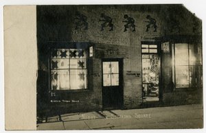 Nacht am Sheridan Square, Greenwich Village, New York, USA von Jessie Tarbox Beals