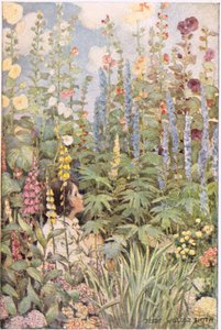Ein Kind in wilden Blumen, aus 