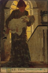 Schlafenszeit, ca. 1902 von Jessie Willcox Smith